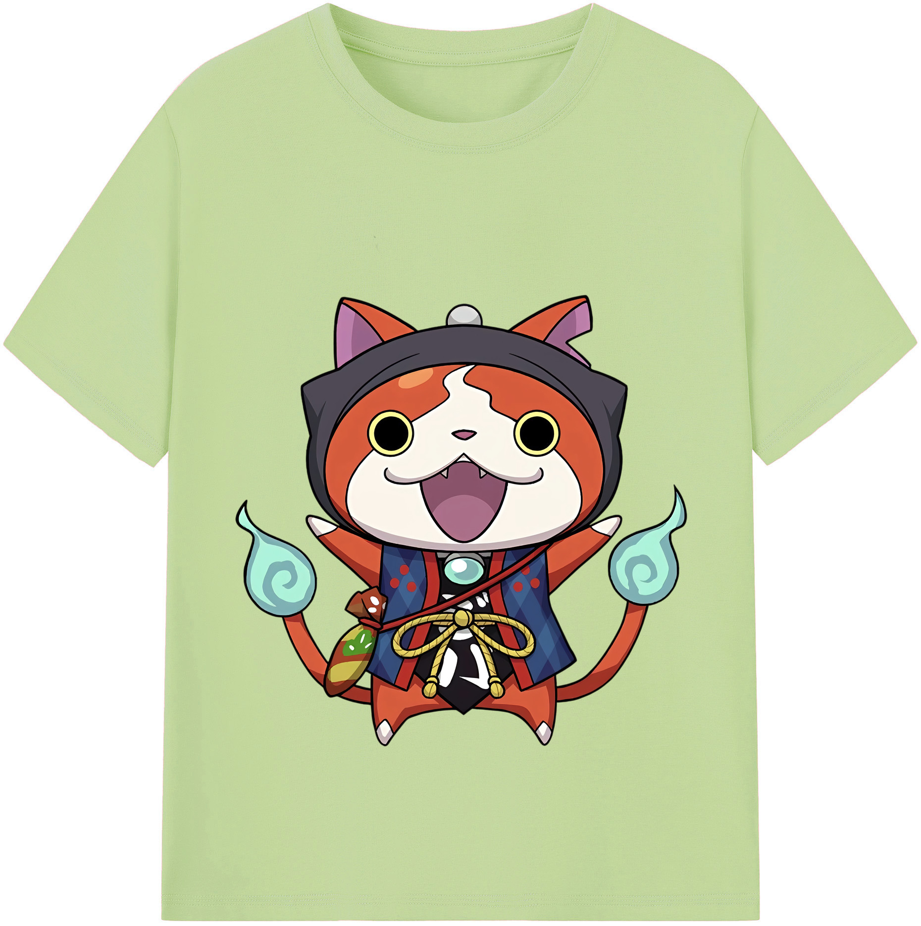 （画像用） 妖怪ウォッチ Yo-kai Watch 綿100％半袖Tシャツ（フロントプリント）
